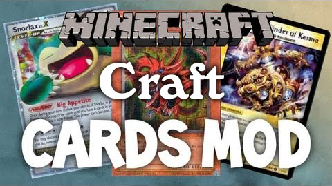 Мод Craft Cards для minecraft 1.7.2