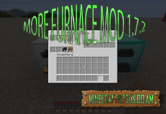 Мод More Furnace для minecraft 1.7.2