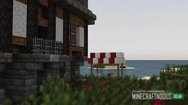 Карта Дом у моря для minecraft 1.7.9