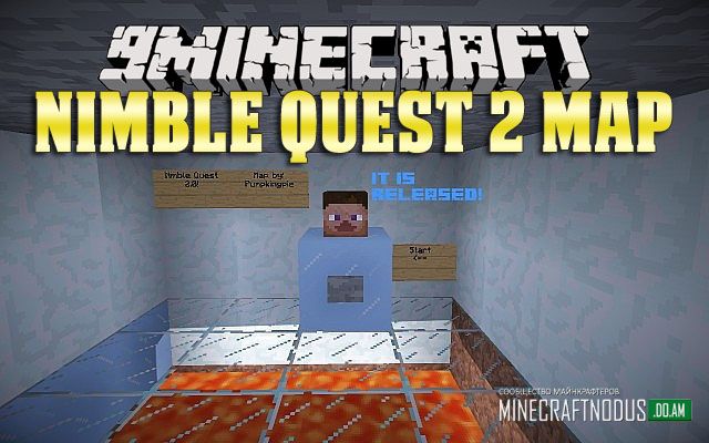 Карта Nimble Quest 2 для minecraft 1.7.2