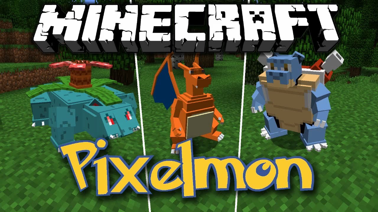 Мод Pixelmon для Minecraft 1.7.10