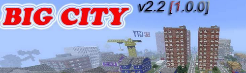 Карта Big city v2.2 для Minecraft 1.7.10