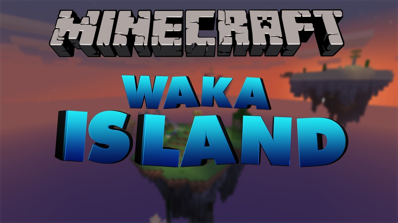 Карта Waka islands для Minecraft 1.8.3
