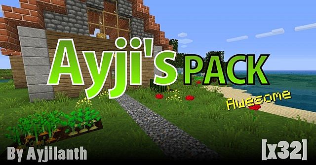 Текстуры AyjiPack для Minecraft 1.7.10
