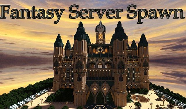 Карта Fantasy Server Spawn для Minecraft 1.7.10
