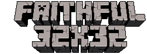 Текстуры Faithful для Minecraft 1.8.3