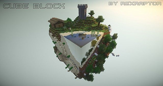 Карта Cube block для Minecraft 1.8.3