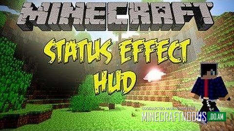 Мод StatusEffectHUD для minecraft 1.7.10